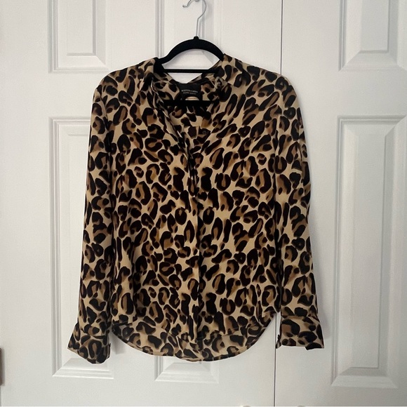 Scotch & Soda Leopard Print Blouse XS - Picture 4 of 11